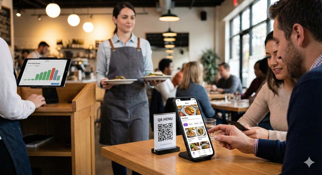 Increase Restaurant Revenue: QR Menus & Online Booking